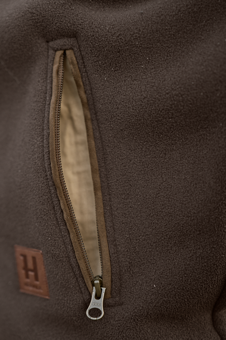 Sandhem Sherpa Fleecejakke - Demitasse brown