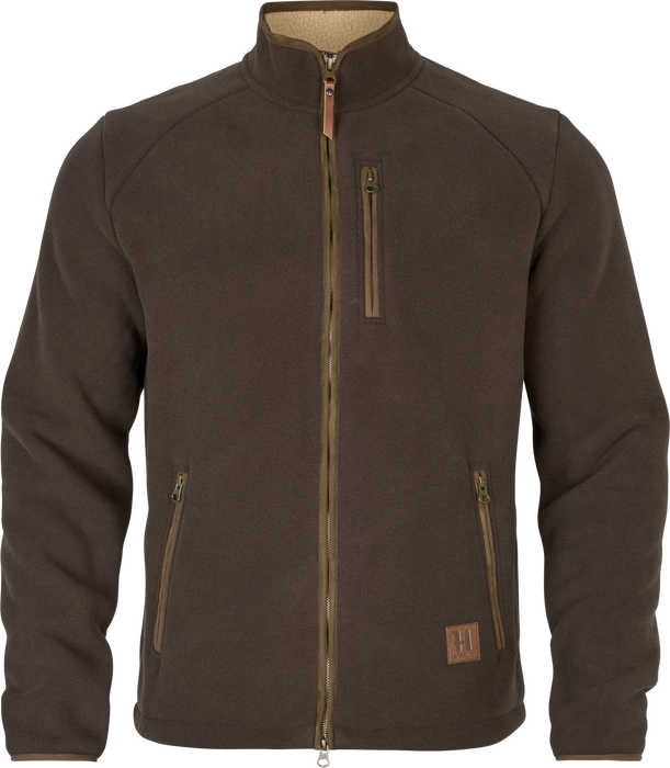 Sandhem Sherpa Fleecejakke - Demitasse brown