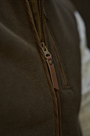 Sandhem Sherpa Fleecevest - Willow green