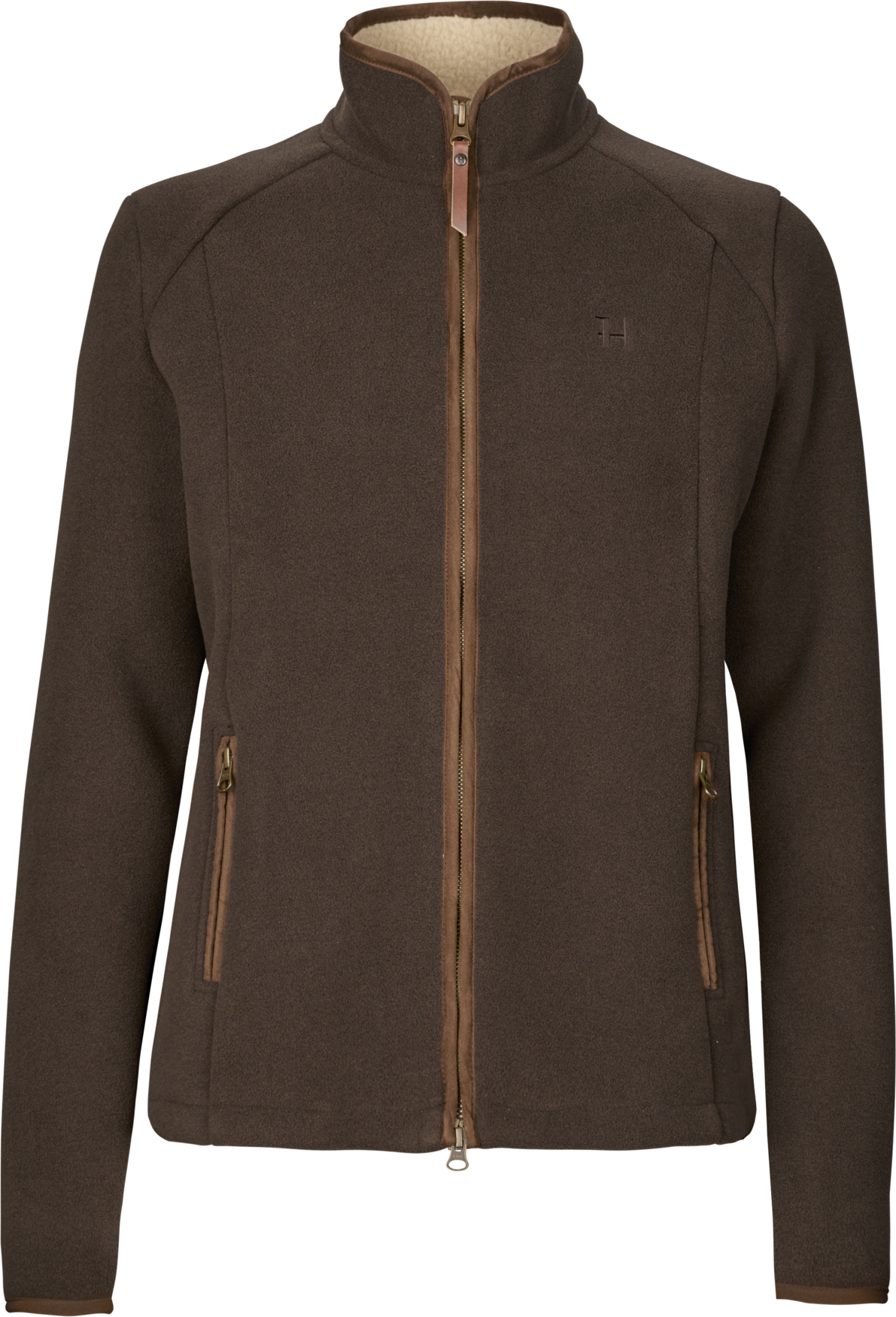 Sandhem Sherpa Fleecejakke Kvinder - Demitasse brown