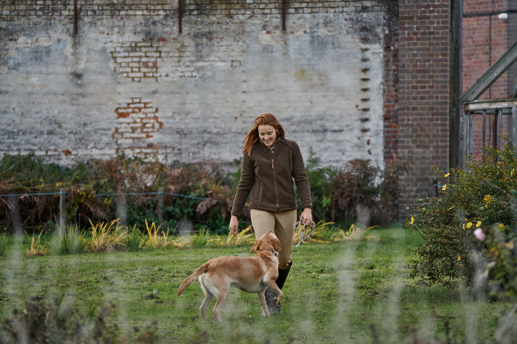 Sandhem Sherpa Fleecejakke Kvinder - Demitasse brown