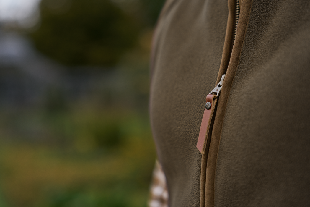 Sandhem Sherpa Fleecevest Kvinder - Willow green