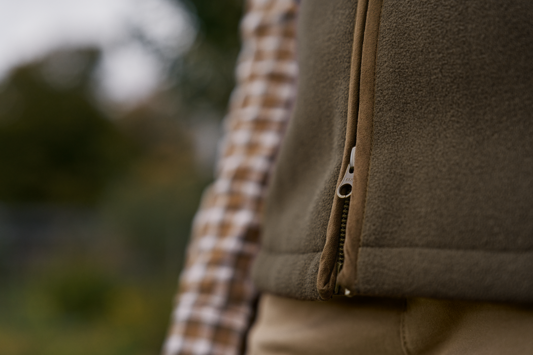 Sandhem Sherpa Fleecevest Kvinder - Willow green