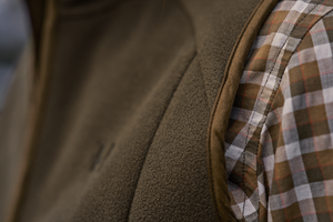 Sandhem Sherpa Fleecevest Kvinder - Willow green
