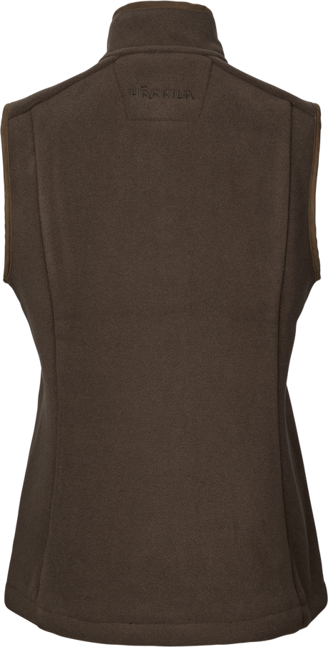 Sandhem Sherpa Fleecevest Kvinder - Demitasse brown