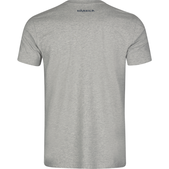 Modi melange S/S t-shirt Light grey melange - Härkila