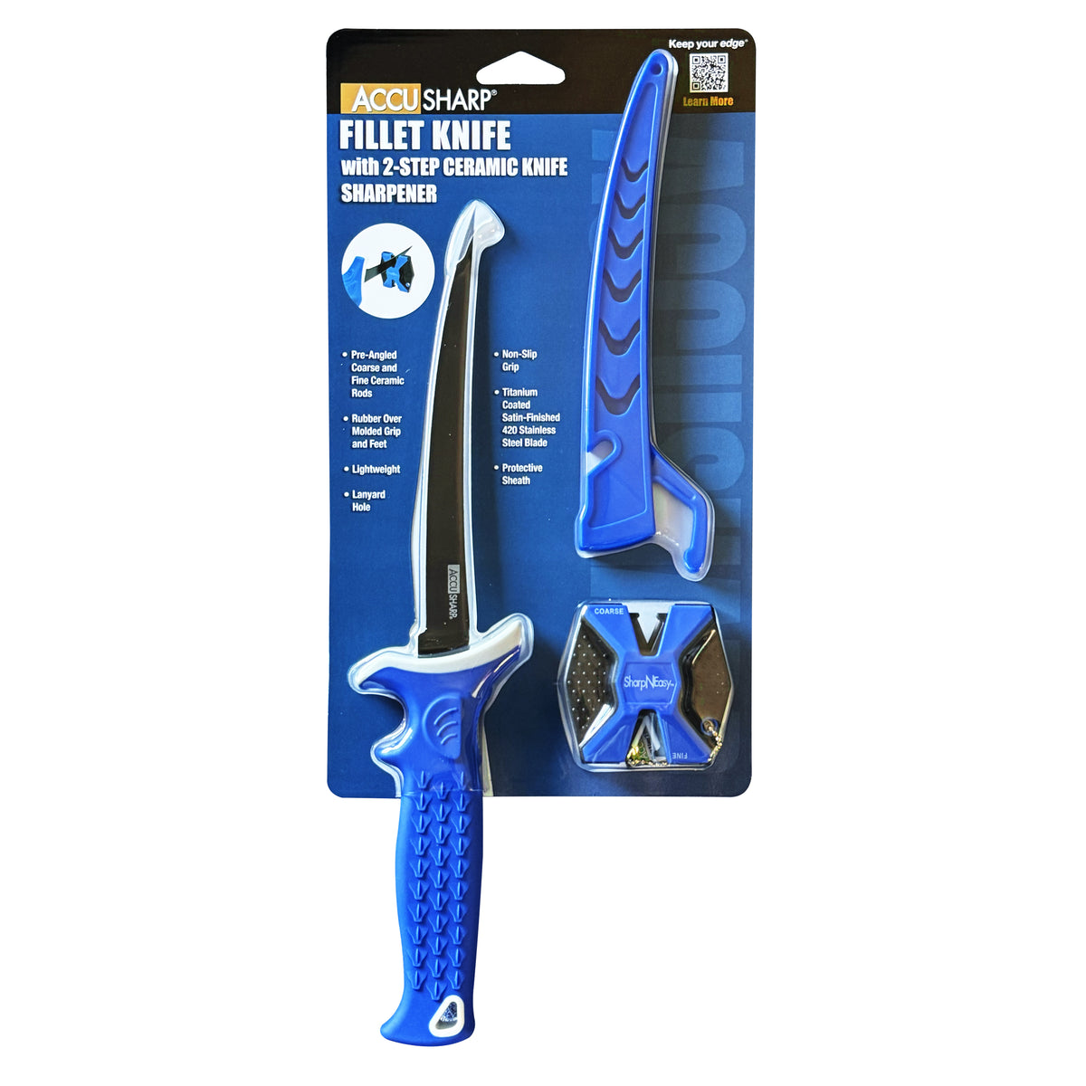 AccuSharp filet kniv med knivskærper