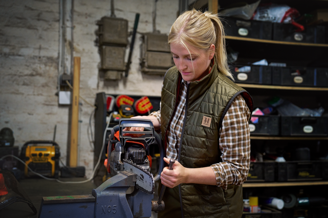 Härkila Kalix HSP veste til kvinder Willow green/Arabian spice - Härkila