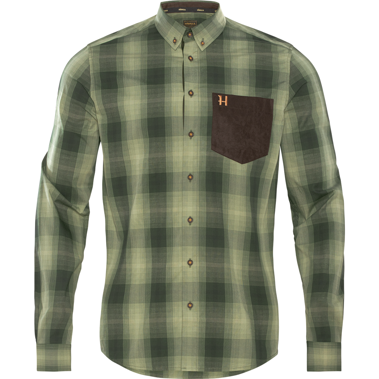 Akkan skjorte - Duffel green - Härkila