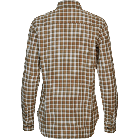 Härkila Fjell L/S-skjorte til kvinder Dark olive check - Härkila