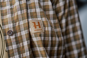 Härkila Fjell L/S-skjorte til kvinder Dark olive check - Härkila