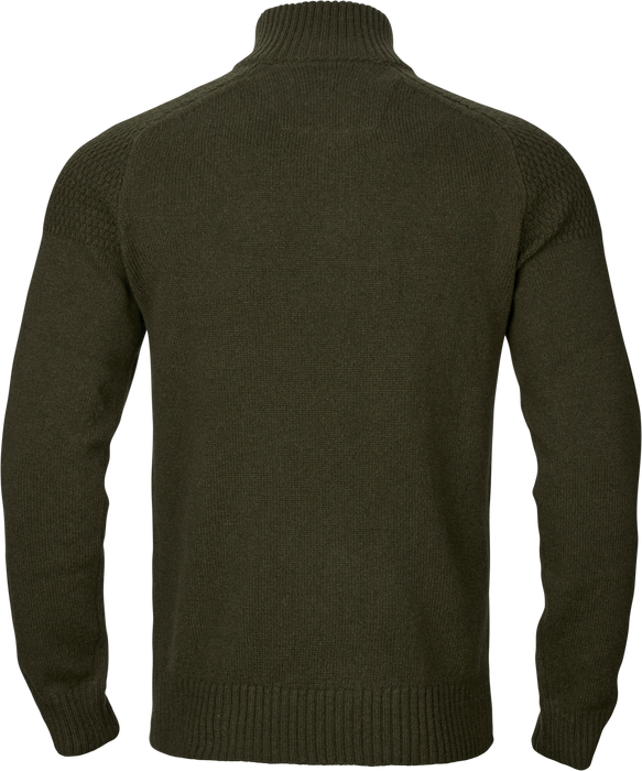 Vincent Merino Half Zip Pullover - Rosin