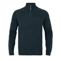 Vincent merino pullover med halv lynlås - Dark navy - Härkila