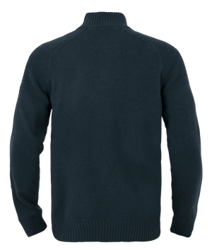 Vincent merino pullover med halv lynlås - Dark navy - Härkila