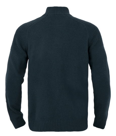 Vincent merino pullover med halv lynlås - Dark navy - Härkila