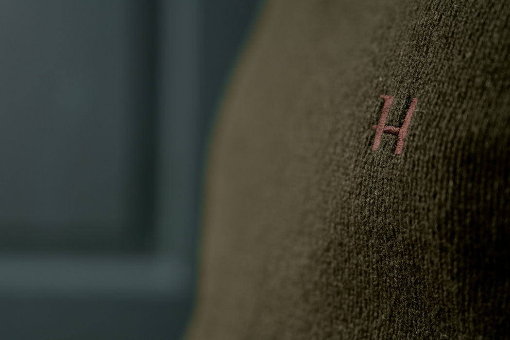 Vincent Merino V-Neck Pullover - Rosin