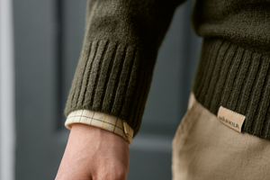 Vincent Merino V-Neck Pullover - Rosin