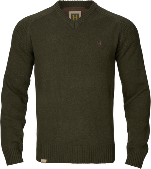 Vincent Merino V-Neck Pullover - Rosin