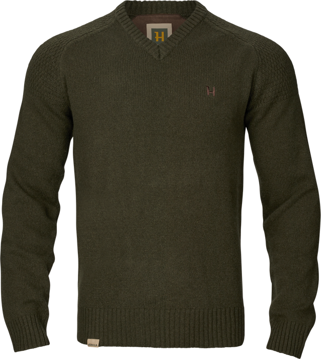 Vincent Merino V-Neck Pullover - Rosin