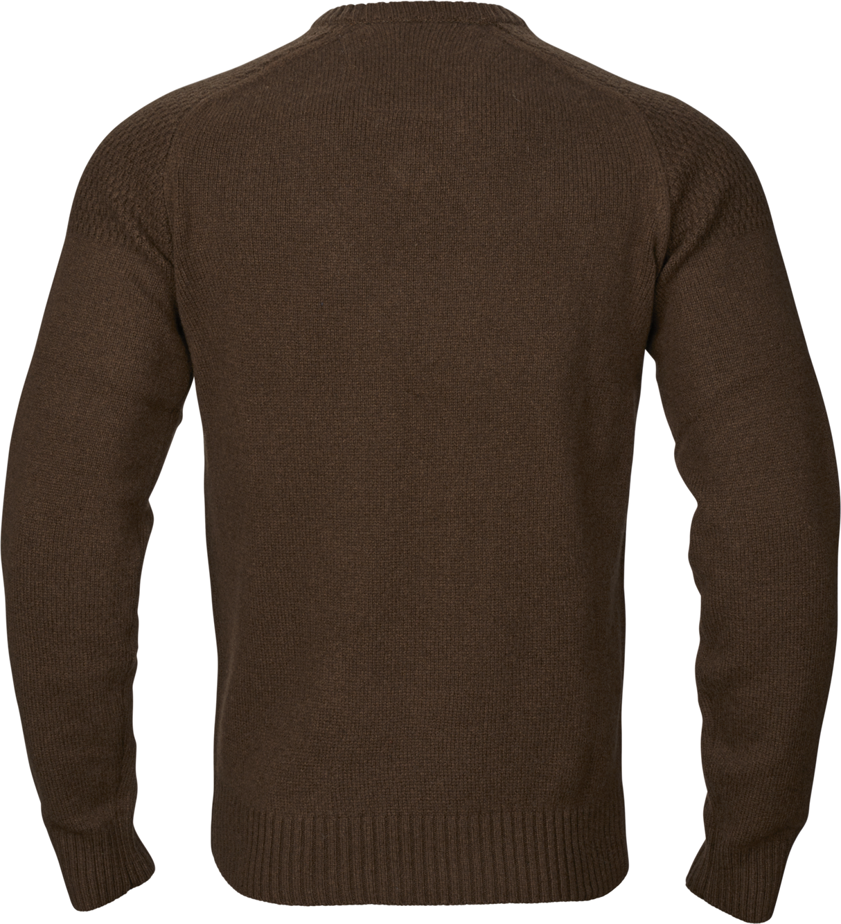 Vincent Merino V-Neck Pullover - Demitasse brown