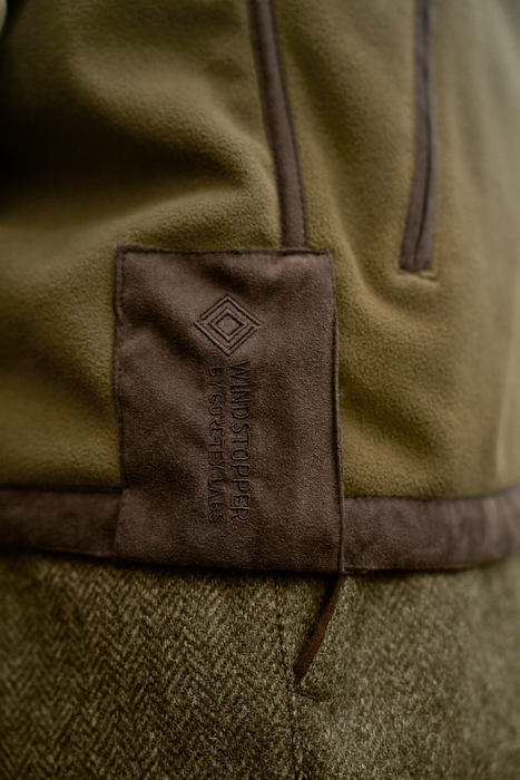 Kamko Estate WSP Reversible Vest - Dark olive/Sea blue
