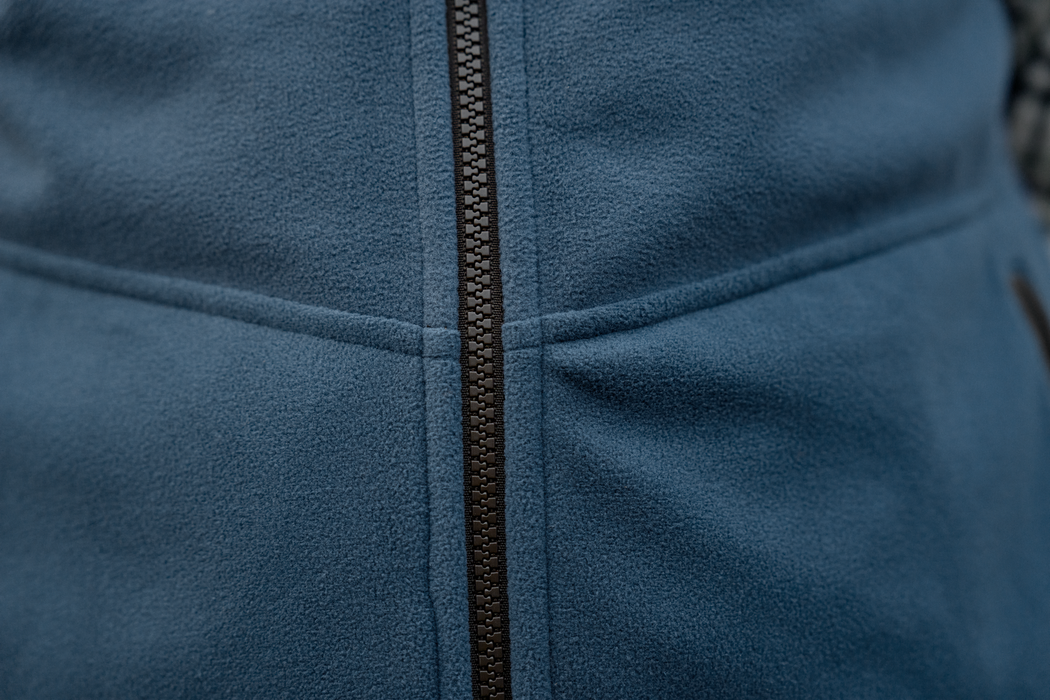 Kamko Estate WSP Reversible Vest - Dark olive/Sea blue