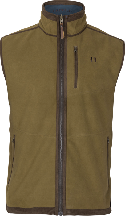 Kamko Estate WSP Reversible Vest - Dark olive/Sea blue