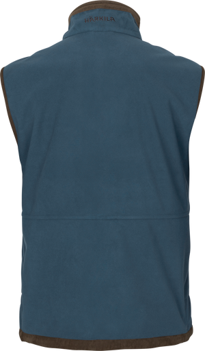Kamko Estate WSP Reversible Vest - Dark olive/Sea blue