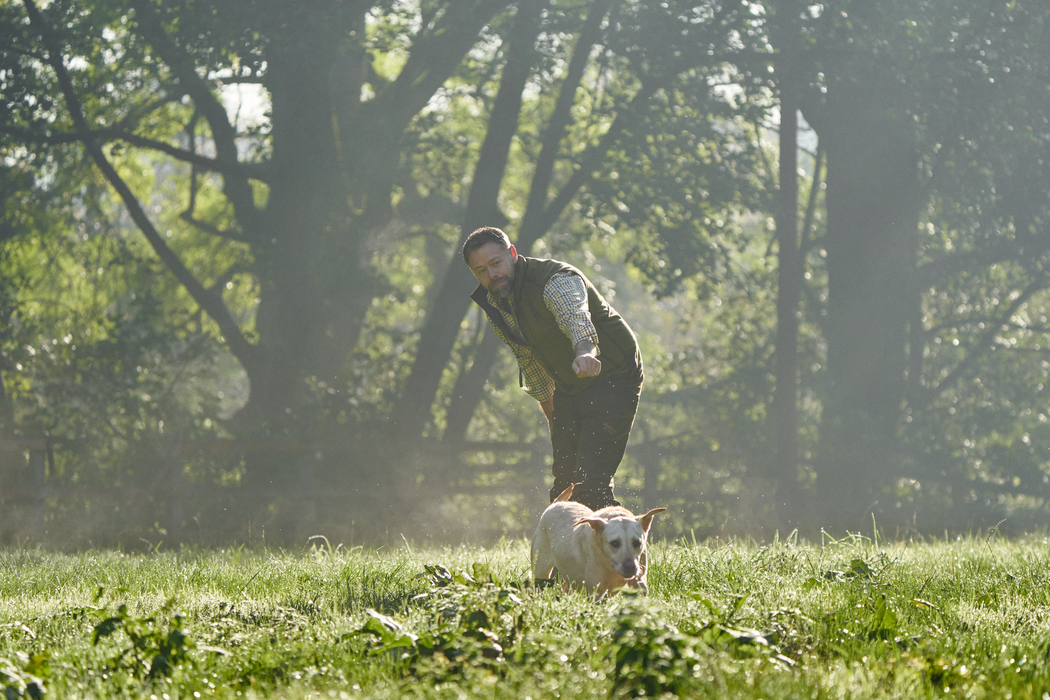 Kamko Estate WSP Reversible Vest - Dark olive/Sea blue
