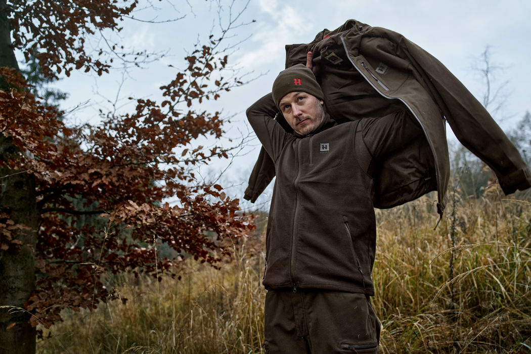 Härkila Aspire Fleecevest - Shadow brown