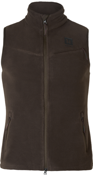 Härkila Aspire Fleecevest Kvinder - Shadow brown