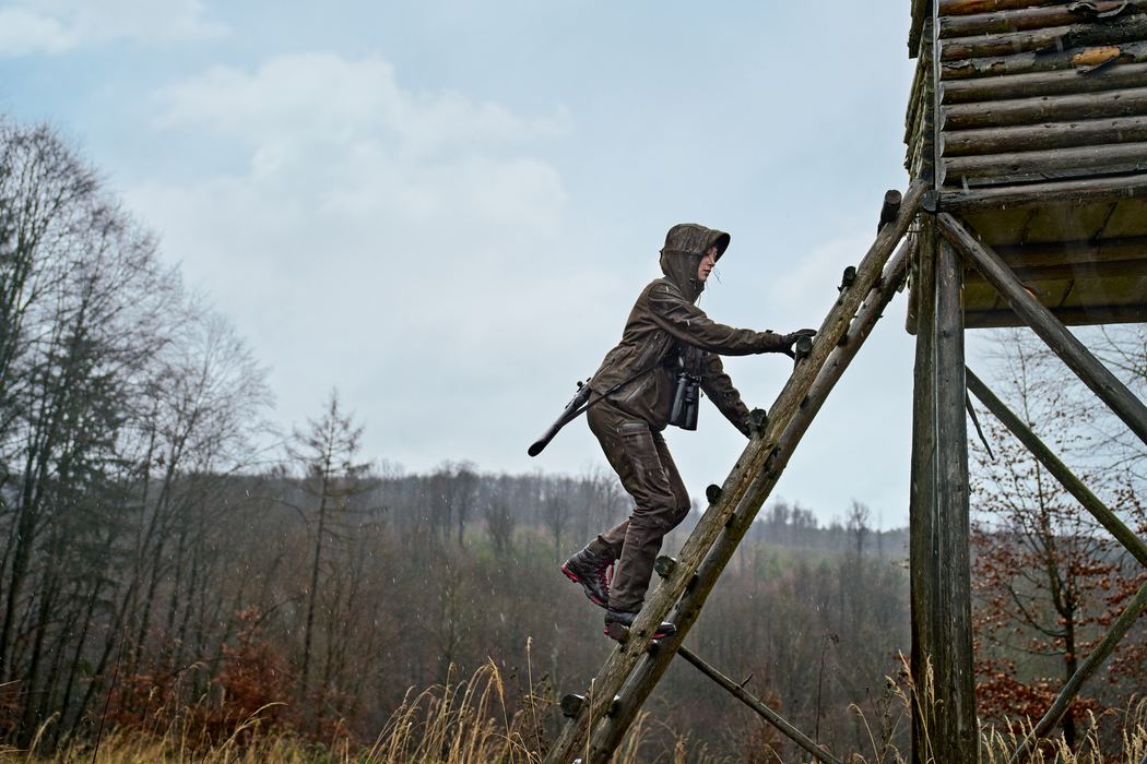 Härkila Aspire HWS Bukser Kvinder - Hunting green/Shadow brown