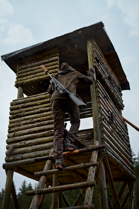 Härkila Aspire HWS Bukser Kvinder - Hunting green/Shadow brown