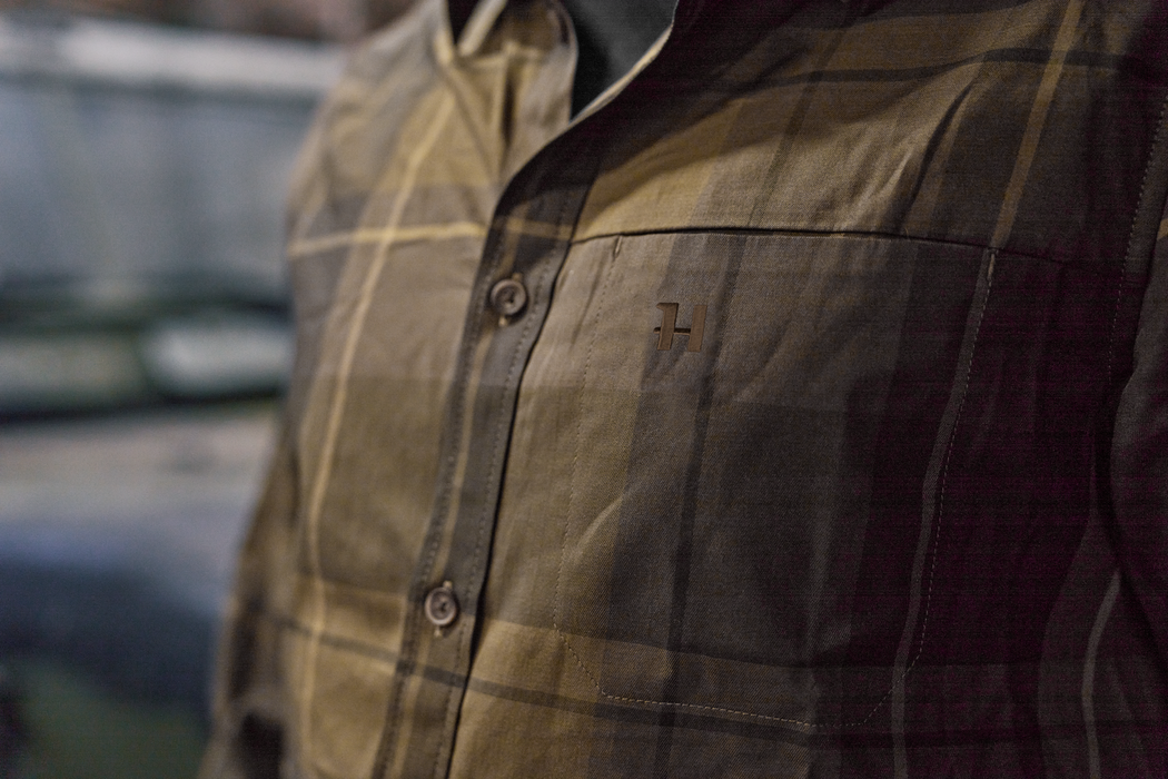 Akse L/S Skjorte - Willow green check