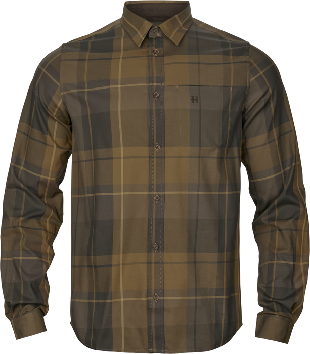 Akse L/S Skjorte - Willow green check