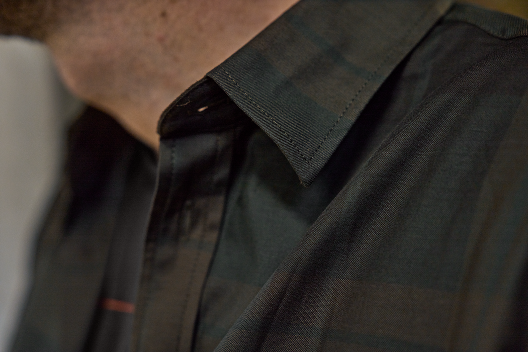 Akse L/S Skjorte - Shadow brown check