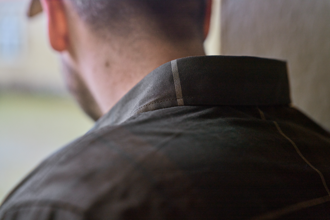 Akse L/S Skjorte - Shadow brown check