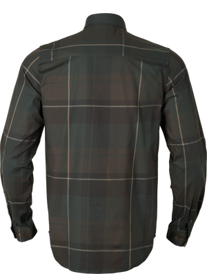 Akse L/S Skjorte - Shadow brown check