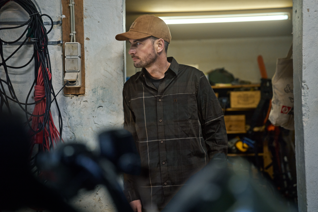 Akse L/S Skjorte - Shadow brown check