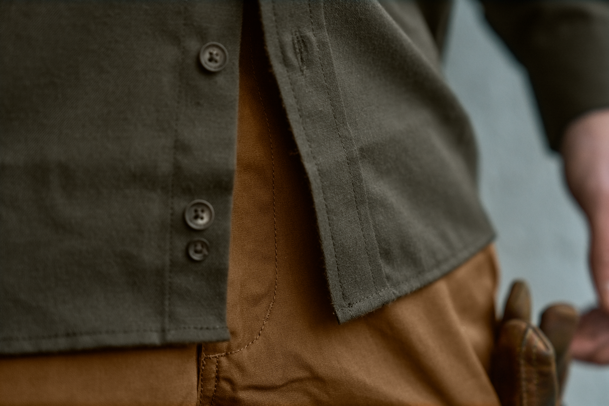 Alto L/S Skjorte - Willow green