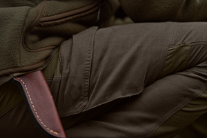 Härkila Hill Bukser - Willow green/Brown