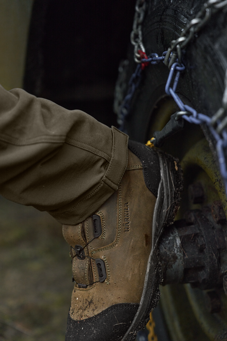 Härkila Hill Bukser - Willow green/Brown