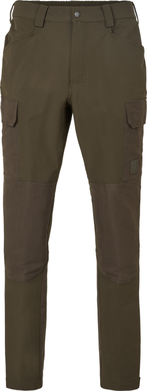 Härkila Hill Bukser - Willow green/Brown