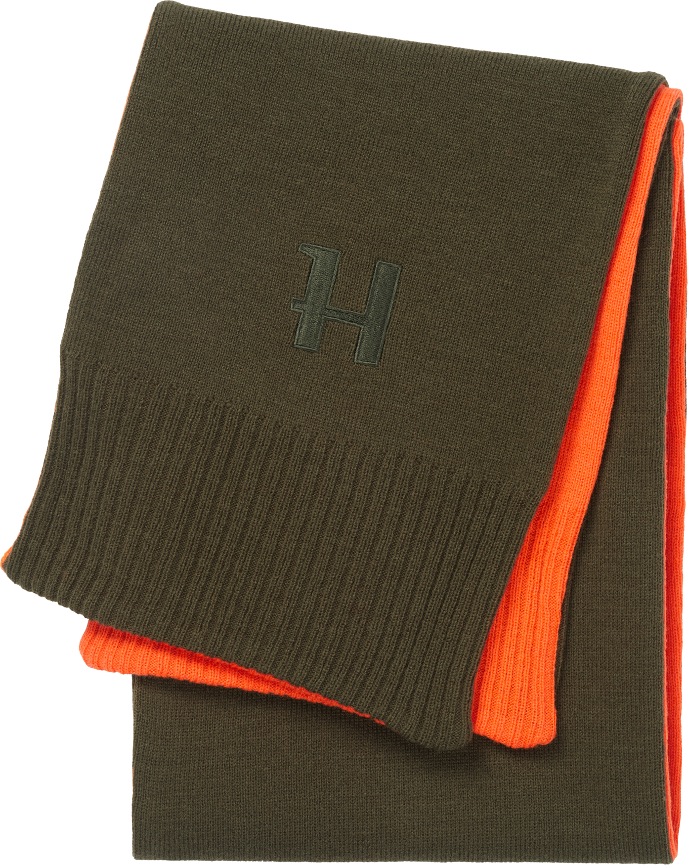 Härkila Reversible Tørklæde - Willow green/Orange