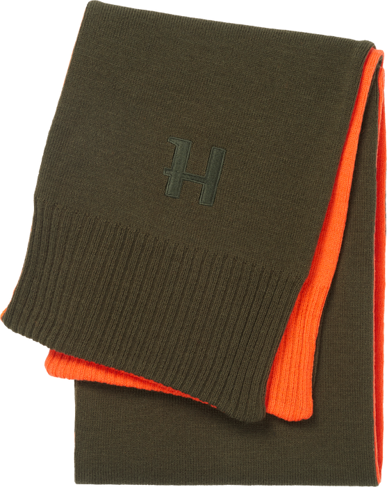 Härkila Reversible Tørklæde - Willow green/Orange