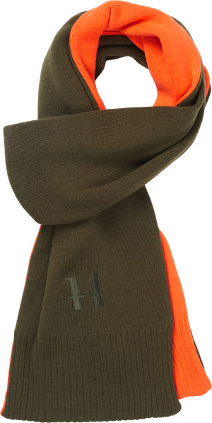 Härkila Reversible Tørklæde - Willow green/Orange