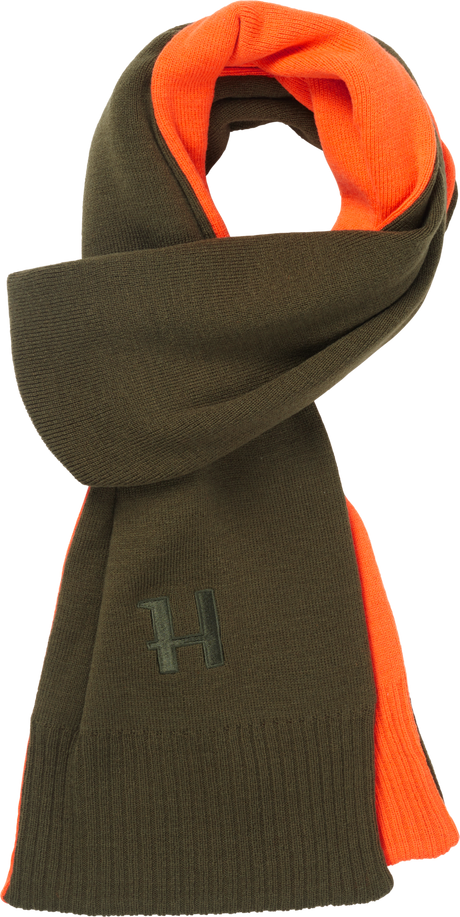 Härkila Reversible Tørklæde - Willow green/Orange