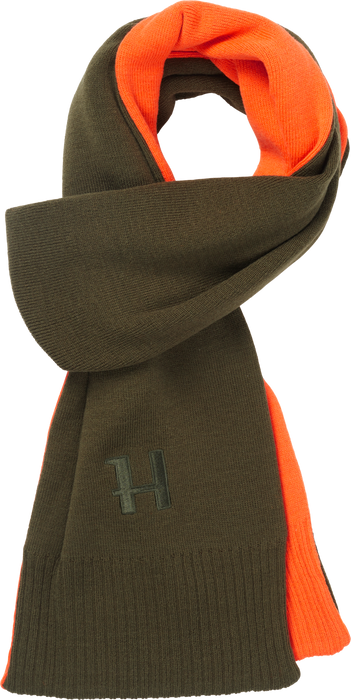 Härkila Reversible Tørklæde - Willow green/Orange