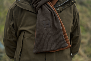 Härkila Reversible Tørklæde - Shadow brown/Rustique clay