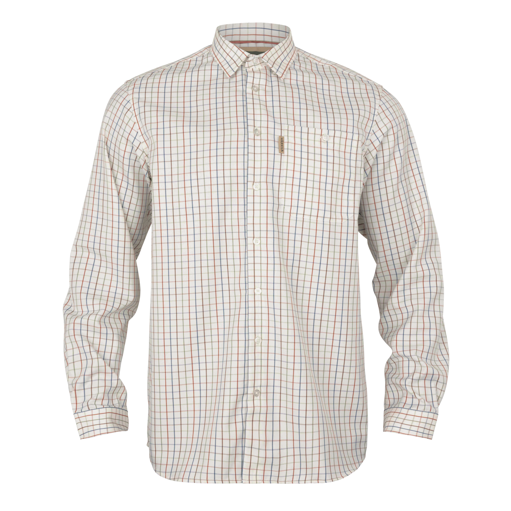 Haywood uldblanding L/S skjorte - Arabian spice check - Härkila